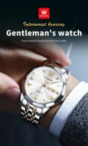 OLEVS 9931G New Exclusive Design Quartz Watch for Men
