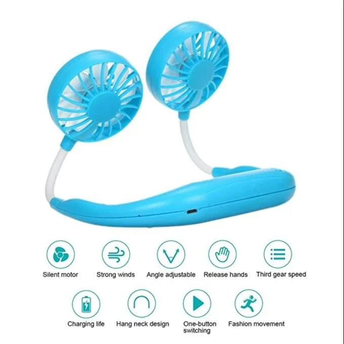 Neck Wearable Sports Fan Price In BD - Portable Mini Fan - Image 1