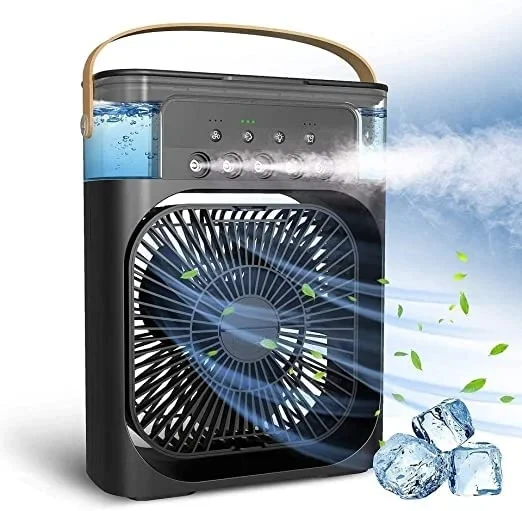 Best Air Cooler Fan Price In BD | 3 In 1 Air Cooling USB Water Fan - Image 1