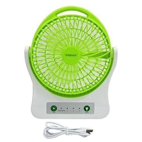 Weidasi Rechargeable Fan Price In BD - Model WD-202 Size 10.5" - Image 1