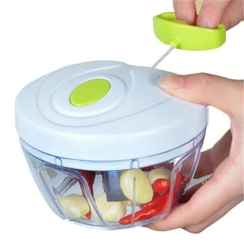 Manual Vegetable Chopper Kitchen Speedy Chopper Garlic Cutter Vegetable - Image 2