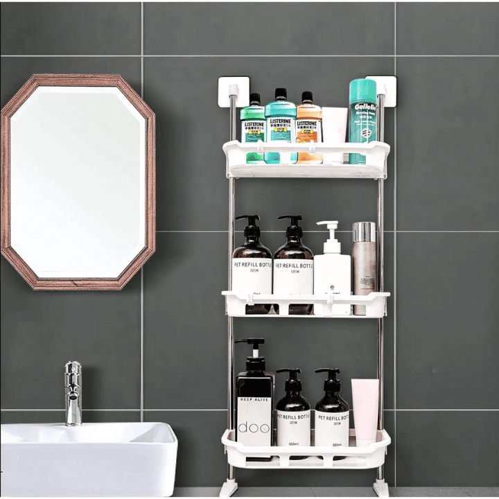 3 Layers Quality-full Bathroom & Kitchen Rack - Image 1