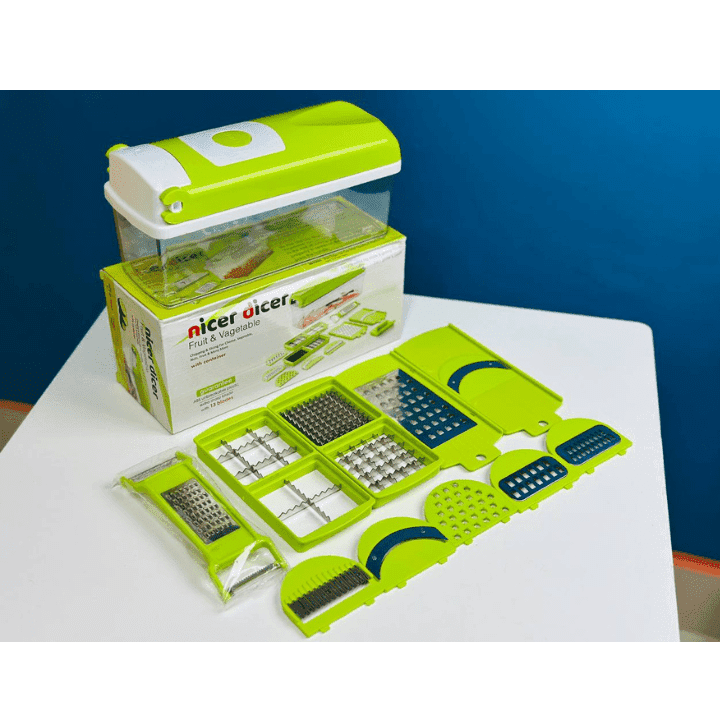 Nicer Dicer 15 In 1 Vegetable And Fruit Chopper With Stainless Steel Blades - Image 1