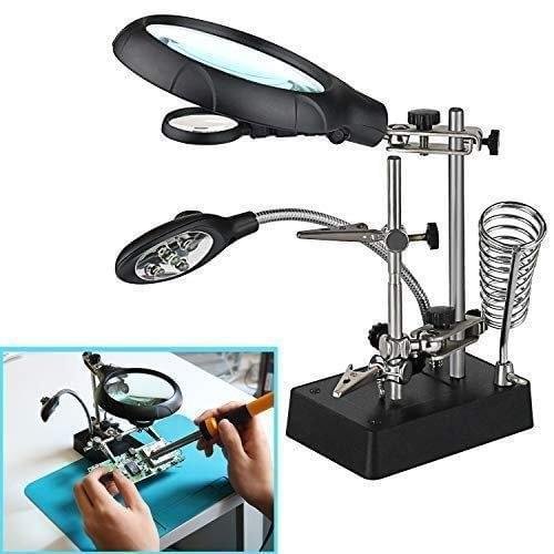 Soldering Station Price In Bangladesh | LED Magnifier Station - Image 1