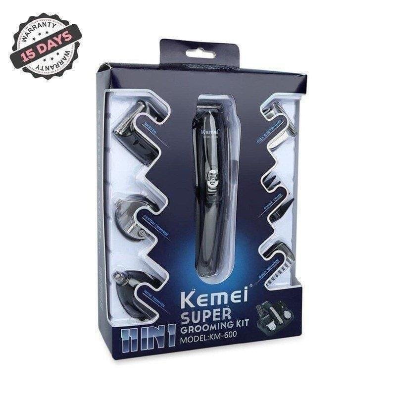 KEMEI Trimmer KM - 600 Professional Hair Trimmer 6 In 1 Hair Clipper Shaver Sets Electric Shaver Beard Trimmer Hair Cutting Machine - Image 2
