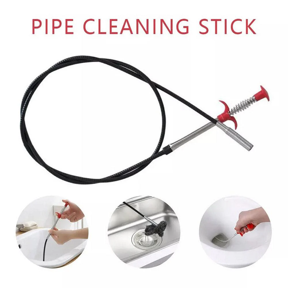 পাইপের যেকোনো ময়লা বের করে ফেলুন - Pipe Cleaning Hook - Image 2