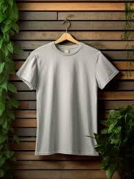 Stylish Comfortable sports T-Shirt(Ash) - Image 1