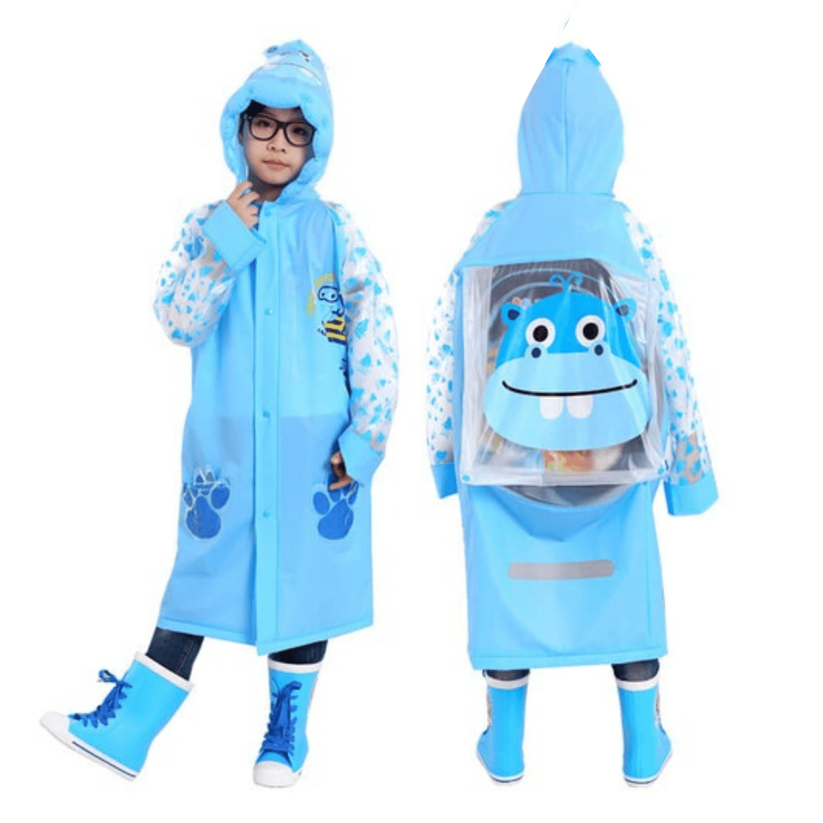 BEAUTIFUL BABY Only RAINCOAT (BLUE) - Image 1