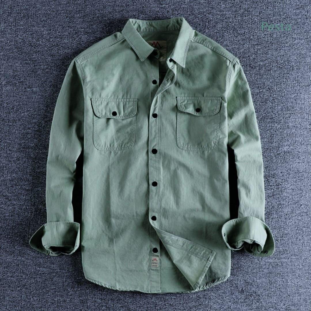 High Thickness Double Pocket Shirt.. - Image 1