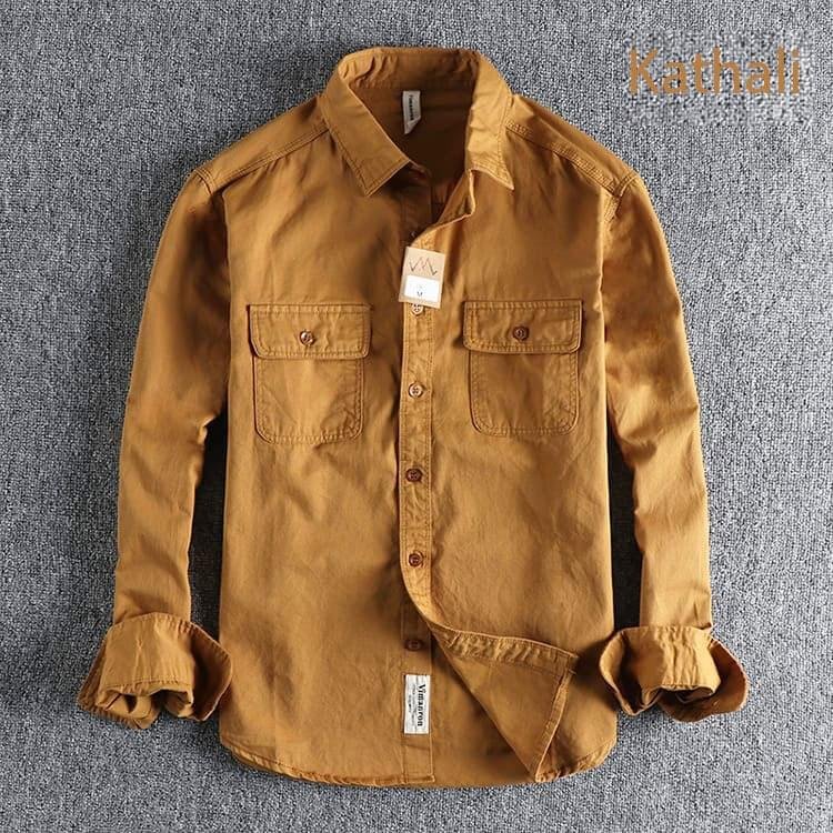 High Thickness Double Pocket Shirt.. - Image 1