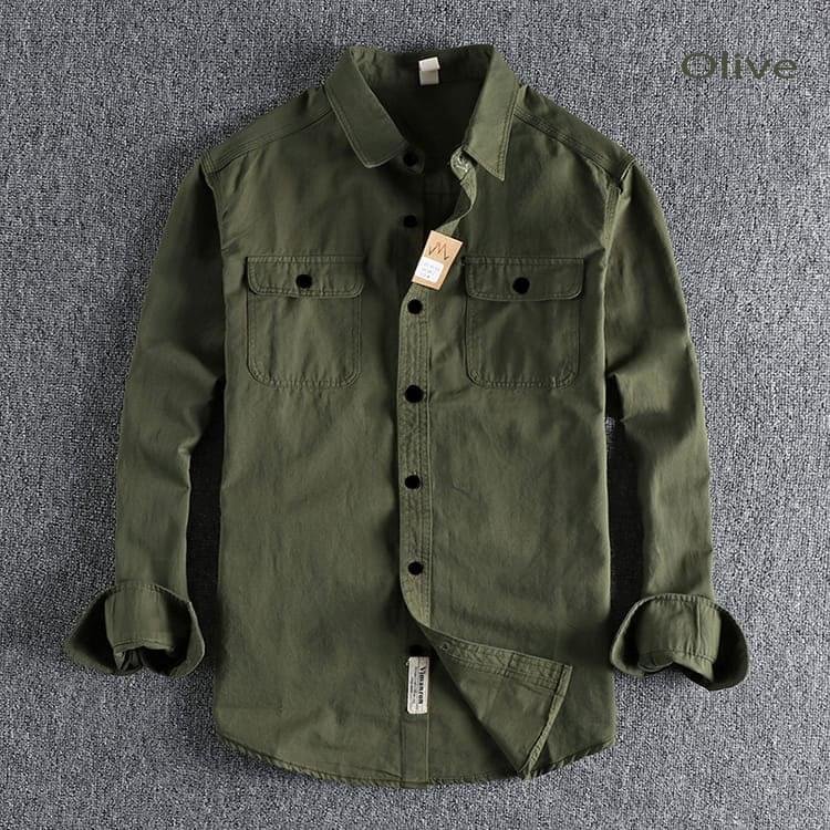 High Thickness Double Pocket Shirt.. - Image 1