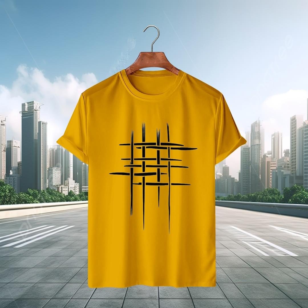 Half Sleeve Mesh T-shirt For Men - Image 1