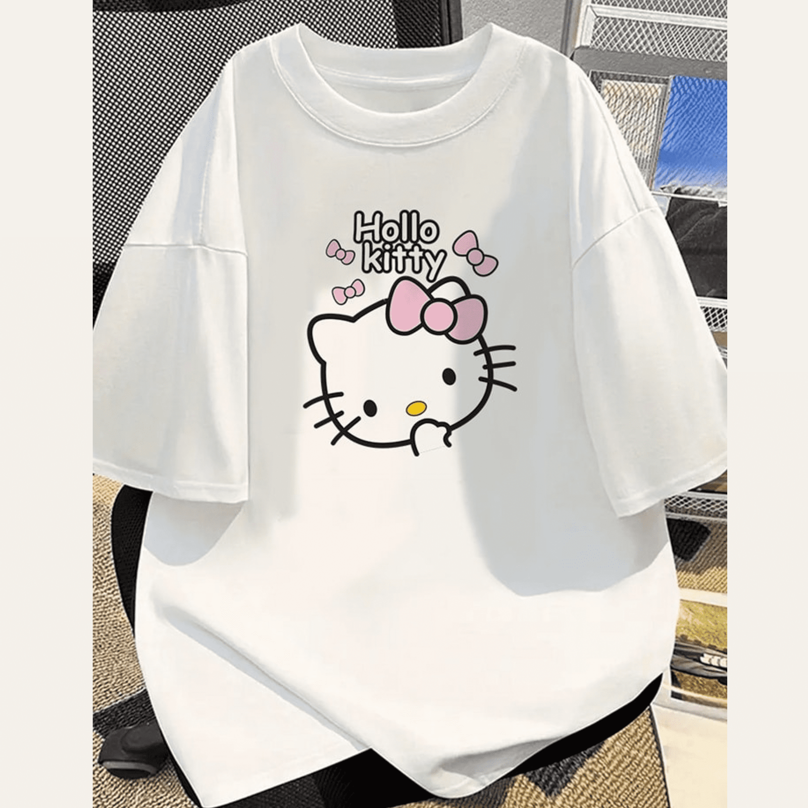 Lovely Drop shoulder T shirt for Women - Image 1