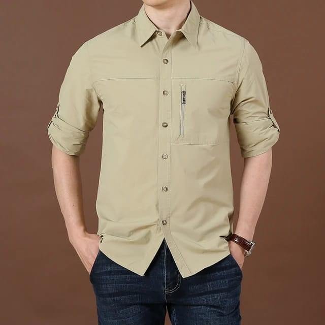 Kaiser Cotton Stylish Full Sleeve Shirt - Image 1