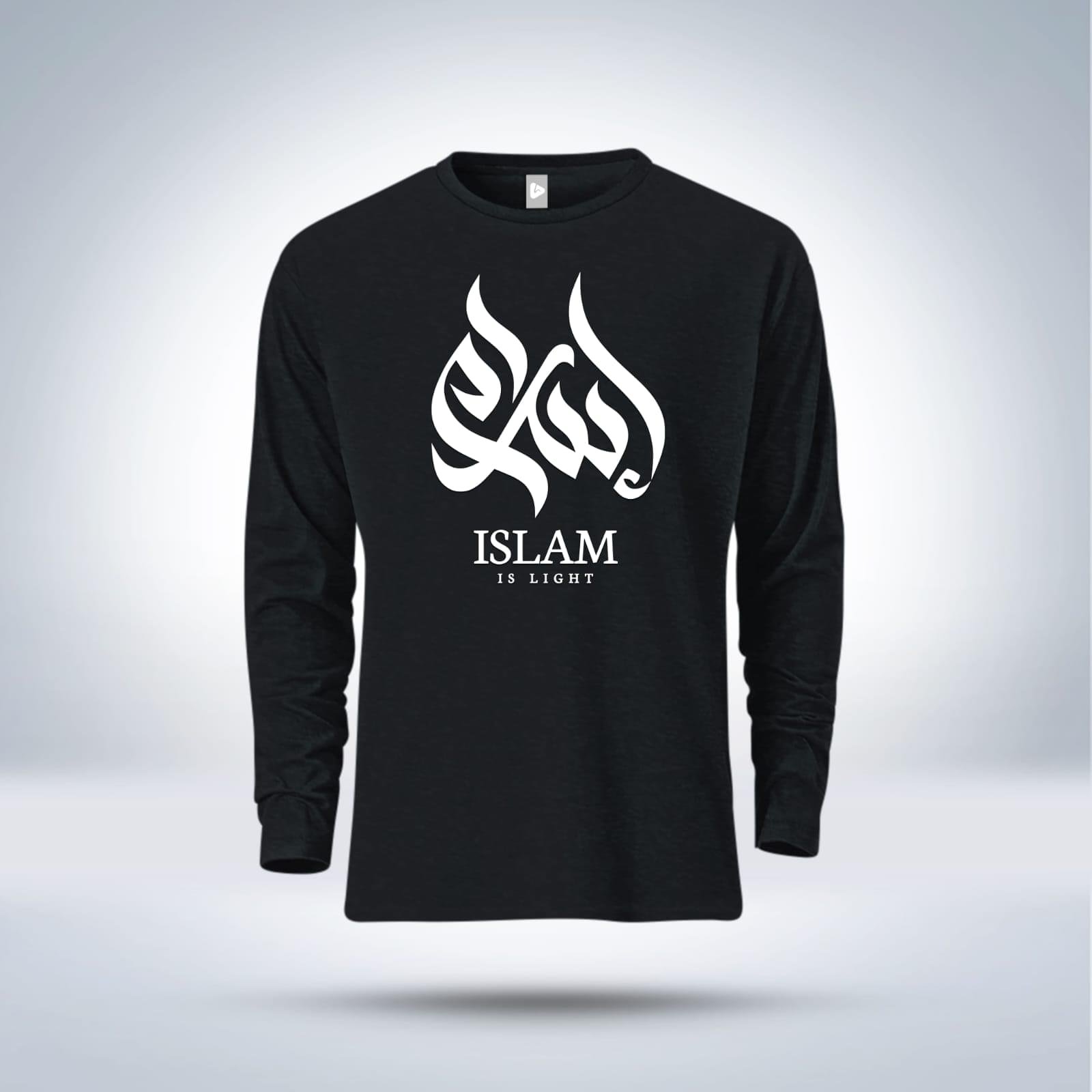Islamic calligraphy Full Sleeve T-Shirt for men - Image 1